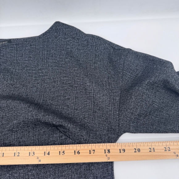 Banana Republic Dress Women Small Petite NEW Gray Black Short  Shift Career - Picture 13 of 14